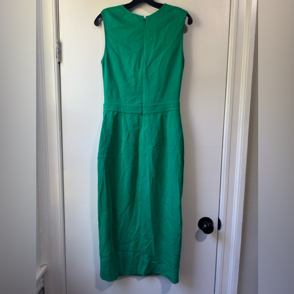 Reiss Layla Sleeveless Bodycon In Green - Picture 8 of 16